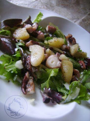 Salade au poulpe et pommes de terre PENTAX Image