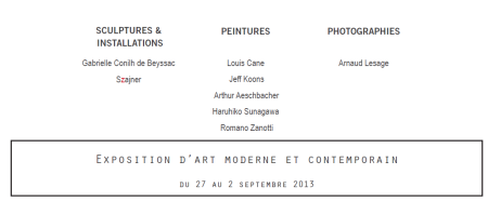 Galerie MAUBERT « SILLAGE » 27 Juin 2013 CaptureAGALMAUBERT