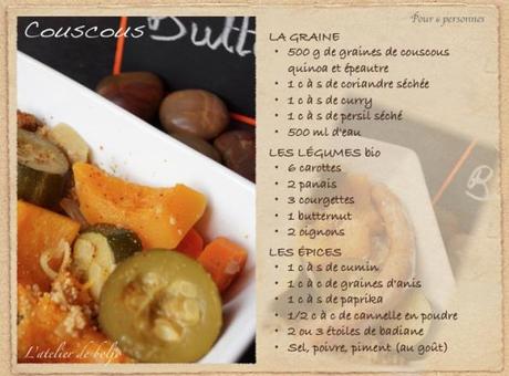 Couscous butternut et merguez 2