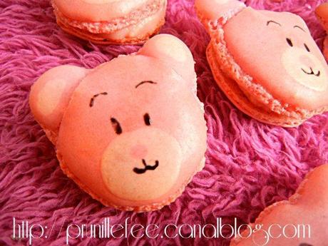 macarons oursons prunillefee
