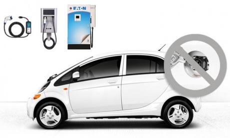 Mitsubishi travaille sur un chargement sans fil pour les véhicules électriques mitsubishi