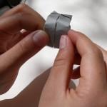 Bague origami pour la fête de mère ! origami-diy-ring