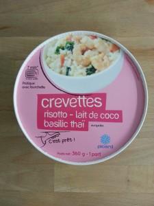 Crevettes risotto lait de coco Picard (1) Les crevettes au risotto lait de coco Picard