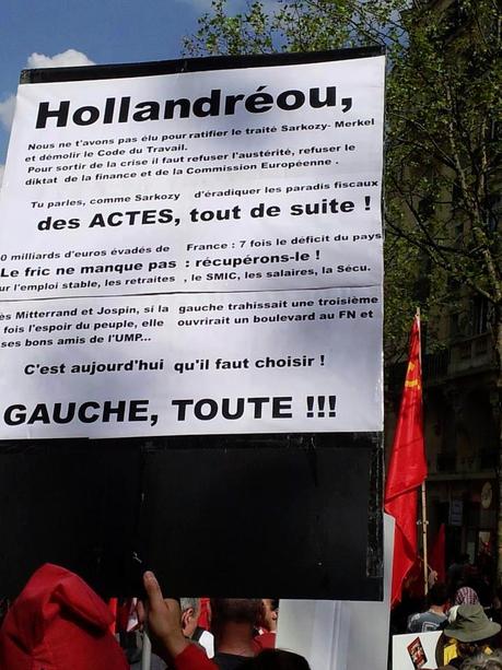 Le billet du jour : Disons que pour le consensus nous étions 180.000 dont 30.000 avec des balais ! Marche-du-05-Mai-2013_0781