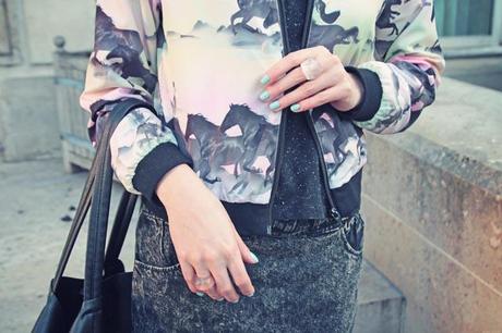 HORSES BOMBER JACKET HORSES BOMBER JACKET
