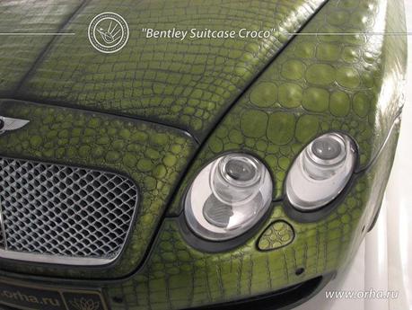 Bentley Suitcase Croco – ORHA Studio Bentley Suitcase Croco 03