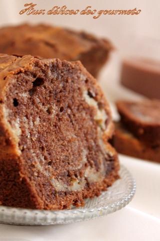 CAKE MARBRÉ CHOCO VANILLE CAKE MARBRÉ CHOCO VANILLE