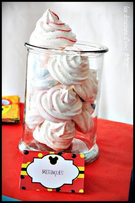 Meringue multi couleurs Meringue multi couleurs