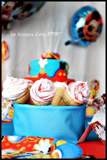 Meringue multi couleurs Meringue multi couleurs