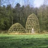 Chris Drury – Land Art Willow Domes on the Este
