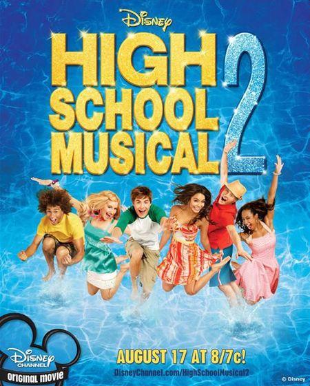 Affiche USA (promotion TV) - High School Musical 2