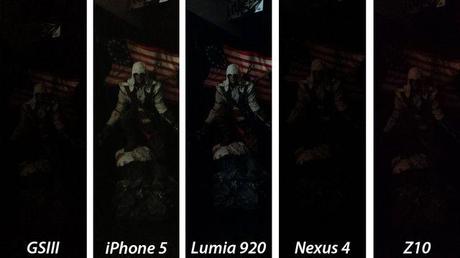 Comparatif photo : GS3, iPhone 5, Lumia 920, Nexus 4, Z10