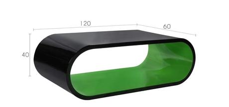 achat table basse arrondie bicolore achat table basse arrondie bicolore