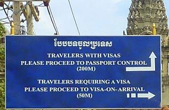 Frontiere Thailande Cambodge Poipet