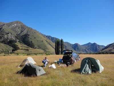 Nouvelle Zelande, camping dans l'ile du sud