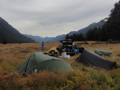 Nouvelle Zelande, camping dans l'ile du sud