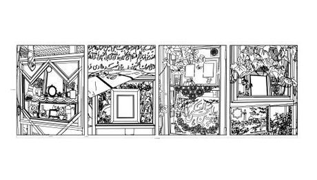 Arash Hanaei, Behesht-e Zahra, 2013, Diasec Print, 250 x 88 x 3,3cm