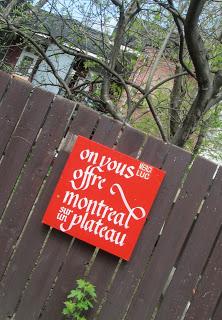 D'affichages et de quelques personnages croisés à Montréal début mai D'affichages et de quelques personnages croisés à Montréal début mai