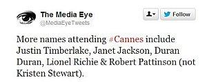 Robert Pattinson & Kristen Stewart à Cannes ?