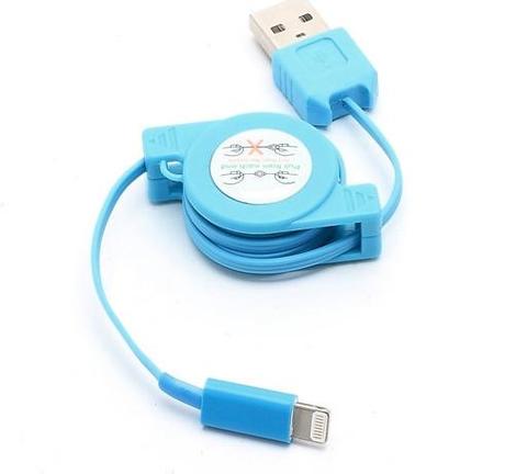 [Moins de 10€] Câble Lightning rétractable vers USB pour iPhone 5, iPad mini et iPad 4...