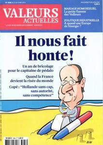 Un an : cela suffit déjà ! valeurs-actuelles_n-3988_mai-2013