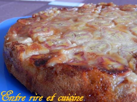 Gâteau tatin à la banane & citron-rhum hostingpics.net