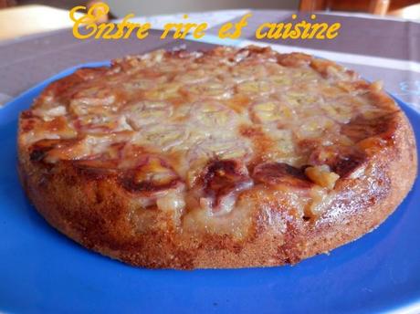 Gâteau tatin à la banane & citron-rhum hostingpics.net