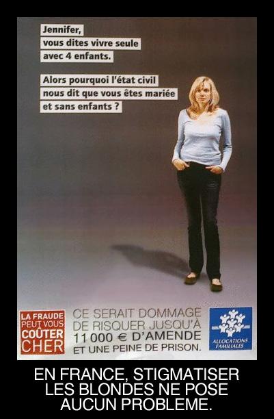 François Hollande patauge dans une France à CRAN racisme - stigmatiser les blondes