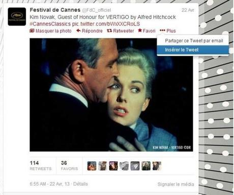 Cannes 2013 : Suivez le Festival de l’intérieur avec les filtres Twitter
