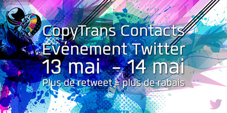 CopyTrans Contacts : Cassez son prix en un tweet ! #ctces electric-sale-500x250