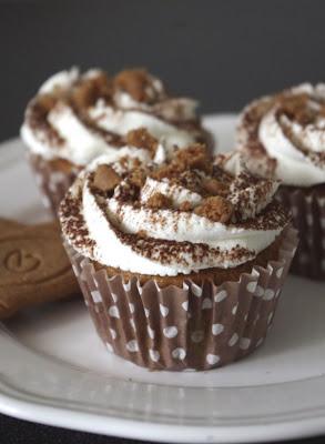 Cupcakes au Speculoos & Thé rooïbos Tropical (Orange, Abricot)