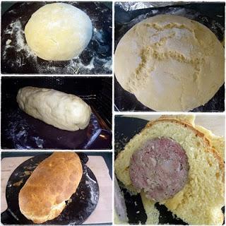 Saucisson brioché Saucisson brioché