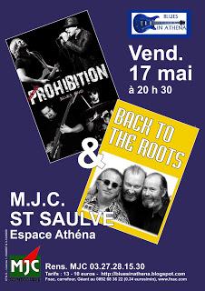 BACK TO THE ROOTS & PROHIBITION BLUES BAND - 17 MAI à 20 H 30