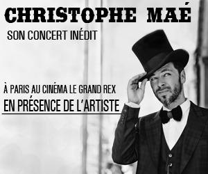 Christophe Maé : Un concert conçu pour le cinéma et retransmis dans toute la France
