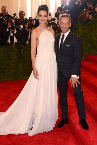 Gala du MET 2013 Katie Holmes - Calvin Klein collection