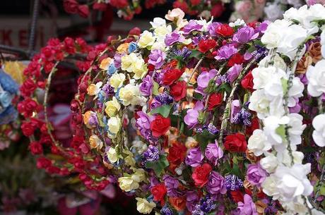 marché aux fleurs Istanbul Turquie