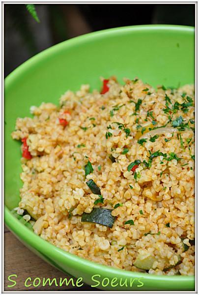 Boulgour aux petits légumes Legumes 0703