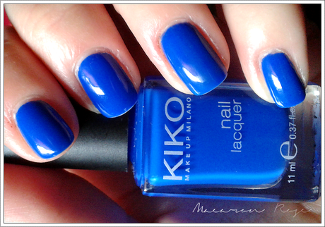 Kiko 336 Electric blue, LE vernis bleu