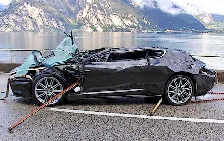 Spectaculaire accident sur le tournage, de Quantum of Solace !!! Quantum of Solace