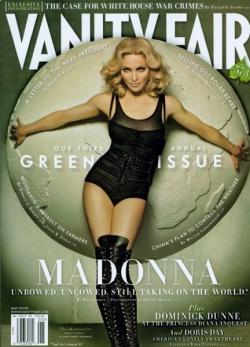 Madonna en couverture de Vanity Fair