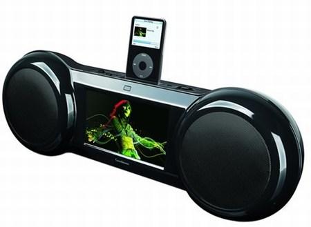 [MP3] L’iPod Boombox et son écran 7 pouces !