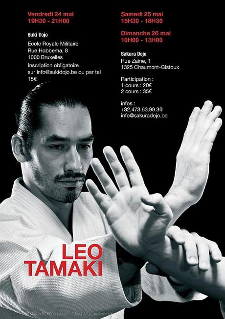 Léo Tamaki à Bruxelles, 24 au 26 mai