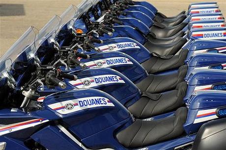 Motos des douanes YAMAHA FJR 1300 - DOUANES