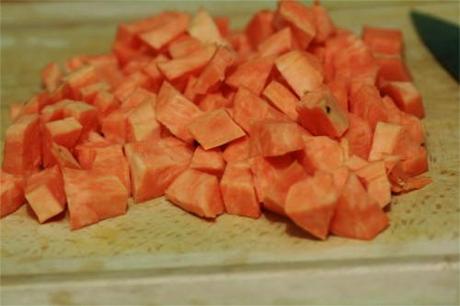 Poêlée de légumes {Recette paléo et The zone} patate douce