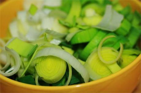Poêlée de légumes {Recette paléo et The zone} poireaux