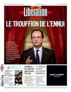 Peu de changement : après l’an Nuit, l’an Brouille de Hollande le troufion de l'ennui