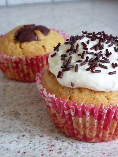 Cupcakes aux pépites, chantilly mascarpone P1130383