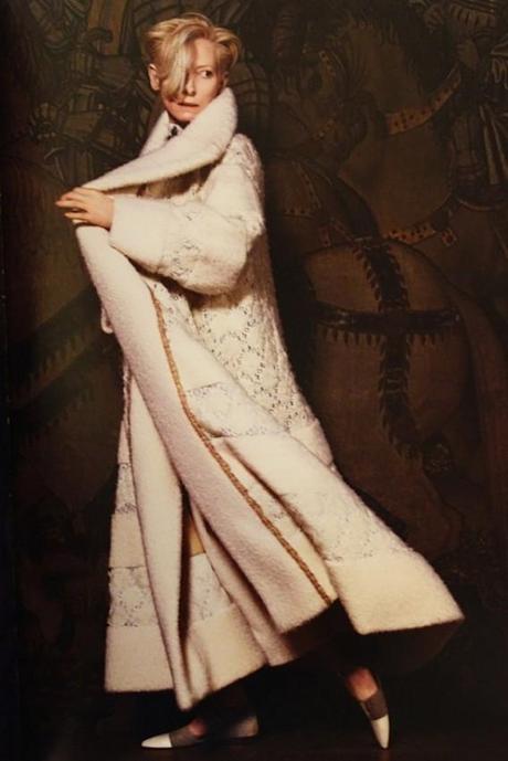 Tilda Swinton pour la Collection Chanel Paris-Edimbourg...
