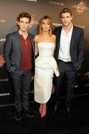 Le Cast de Hunger Games cannes3