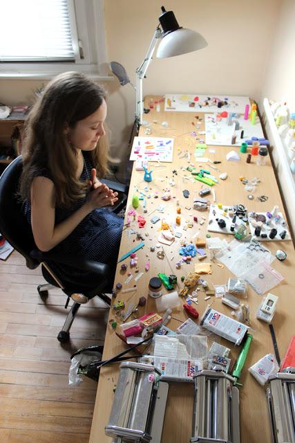 Une journée à l'atelier - Me, myself and my studio Une journée à l'atelier - Me, myself and my studio